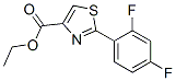 Ethyl 2-(2,4-difluorophenyl)thiazole-4-carboxylate Structure,175276-93-4Structure