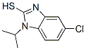 5-Chloro-1-isopropyl-1H-benzo[d]imidazole-2-thiol Structure,175276-96-7Structure