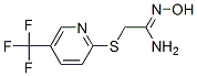 2-[5-(Trifluoromethyl)pyrid-2-ylthio]acetamide oxime Structure,175277-05-1Structure