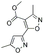 Methyl 3-methyl-5-(5-methylisoxazol-3-yl)isoxazole-4-carboxylate Structure,175277-12-0Structure