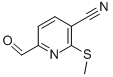 6-Formyl-2-(methylthio)nicotinonitrile Structure,175277-27-7Structure