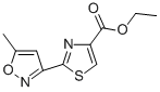 Ethyl 2-(5-methylisoxazol-3-yl)-1,3-thiazole-4-carboxylate Structure,175277-28-8Structure