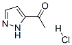 1-(1H-Pyrazol-5-yl)ethan-1-one hydrochloride Structure,175277-40-4Structure