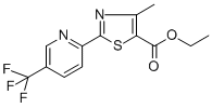 Ethyl 4-methyl-2-(5-(trifluoromethyl)pyridin-2-yl)thiazole-5-carboxylate Structure,175277-54-0Structure