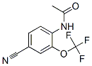 4-Cyano-2-(trifluoromethoxy)acetanilide Structure,175278-19-0Structure