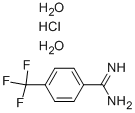 4-(Trifluoromethyl)benzamidine hydrochloride dihydrate Structure,175278-62-3Structure