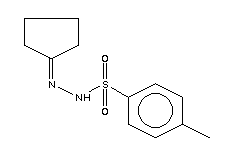 Cyclopentanone p-toluenesulfonylhydrazone Structure,17529-98-5Structure