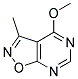 Isoxazolo[5,4-d]pyrimidine, 4-methoxy-3-methyl-(9ci) Structure,175348-25-1Structure