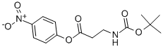 4-Nitrophenyl 3-((tert-butoxycarbonyl)amino)propanoate Structure,17547-09-0Structure