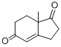 (S)-(+)-2,3,7,7a-tetrahydro-7a-methyl-1h-indene-1,5(6h)-dione Structure,17553-86-5Structure