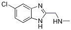 (5-Chloro-1h-benzoimidazol-2-ylmethyl)-methyl-amine Structure,175530-30-0Structure