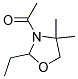 Oxazolidine, 3-acetyl-2-ethyl-4,4-dimethyl-(9ci) Structure,175553-59-0Structure