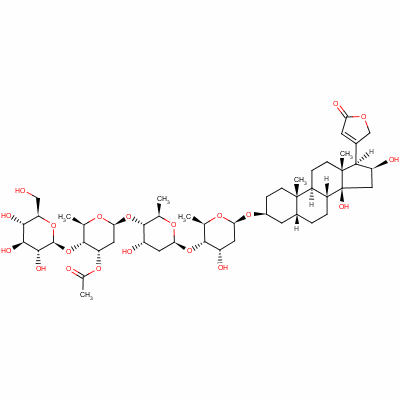 Lanatoside b Structure,17575-21-2Structure