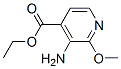 4-Pyridinecarboxylicacid,3-amino-2-methoxy-,ethylester(9ci) Structure,175965-77-2Structure