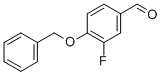 4-(Benzyloxy)-3-fluorobenzaldehyde Structure,175968-61-3Structure