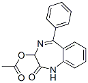 Acetic acid 2-oxo-5-phenyl-2,3-dihydro-1h-benzo[e][1,4]diazepin-3-yl ester Structure,1760-44-7Structure