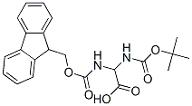 (Rs)-2-(boc-amino)-2-(fmoc-amino)-acetic acid Structure,176039-39-7Structure