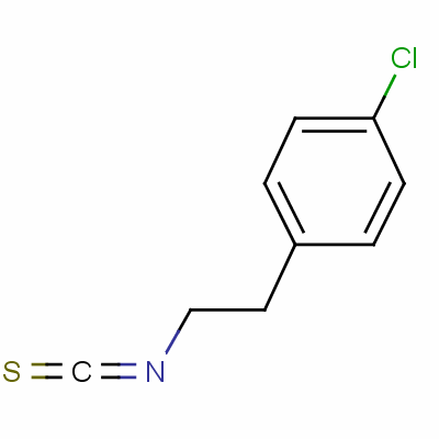 2-(4-Chlorophenyl)ethyl isothiocyanate Structure,17608-10-5Structure