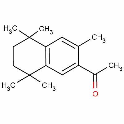 1-(5,6,7,8-Tetrahydro-3,5,5,8,8-pentamethyl-2-naphthalenyl)ethanone Structure,17610-24-1Structure