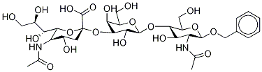 Phenylmethyl O-(N-Acetyl-alpha-neuraminosyl)-3-O-(beta-D-galactopyranosyl)-4-[2-(acetylamino)-2-deoxy]-beta-D-glucopyranoside Structure,176166-22-6Structure