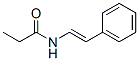 Propanamide, n-(2-phenylethenyl)-, (e)-(9ci) Structure,176242-70-9Structure