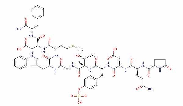 Caerulein Structure,17650-98-5Structure