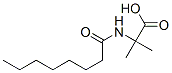 Alanine, 2-methyl-n-(1-oxooctyl)- Structure,176664-71-4Structure