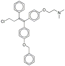 4-Benzyloxy toremifene Structure,176671-79-7Structure