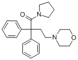 4-Morpholino-2,2-diphenyl-1-(pyrrolidin-1-yl)butan-1-one Structure,1767-88-0Structure