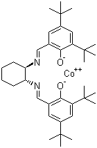 (R,r)-(-)-n,n-bis(3,5-di-tert-butylsalicylidene)-1,2-cyclohexanediaminocobalt(ii) Structure,176763-62-5Structure