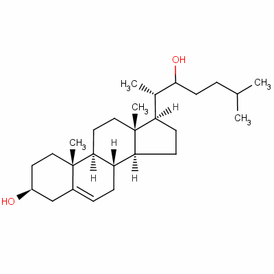 Cholest-5-ene-3beta,22-diol Structure,17711-16-9Structure