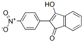 3-Hydroxy-2-(4-nitrophenyl)-1H-inden-1-one Structure,17721-91-4Structure