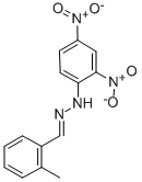 2-Methylbenzaldehyde 2,4-dinitrophenylhydrazone Structure,1773-44-0Structure