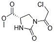 4-Imidazolidinecarboxylic acid, 1-(chloroacetyl)-2-oxo-, methyl ester, (s)-(9ci) Structure,177553-35-4Structure