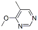 Pyrimidine, 4-methoxy-5-methyl- (8ci,9ci) Structure,17758-12-2Structure