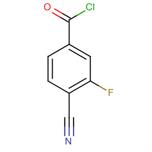 4-Cyano-3-fluorobenzoyl chloride Structure,177787-22-3Structure