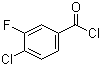 3-Fluoro-4-chlorobenzoyl chloride Structure,177787-25-6Structure