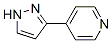 Pyridine, 4-(1H-pyrazol-3-yl)- Structure,17784-60-0Structure