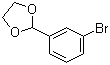 2-(3-Bromophenyl)-1,3-dioxolane Structure,17789-14-9Structure