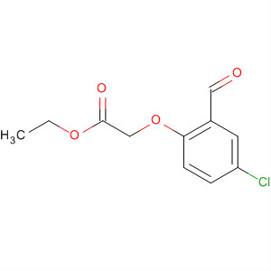 Ethyl 2-(4-chloro-2-formylphenoxy)acetate Structure,17798-46-8Structure