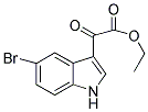 5-Bromo-alpha-oxo-1h-indole-3-aceticacid ethyl ester Structure,17826-11-8Structure