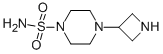 4-(3-Azetidinyl)-1-Piperazinesulfonamide Structure,178312-21-5Structure