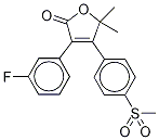 3-(3-Fluorophenyl)-5,5-dimethyl-4-[4-(methylsulfonyl)phenyl]-2(5h)-furanone Structure,178402-36-3Structure