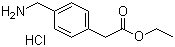 4-Aminomethylphenylacetic acid ethyl ester hcl Structure,17841-69-9Structure