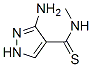 1H-pyrazole-4-carbothioamide, 3-amino-n-methyl- Structure,178556-83-7Structure