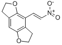 2,3,6,7-Tetrahydro-4-(2-nitroethenyl)benzo[1,2-b:4,5-b]difuran Structure,178557-15-8Structure