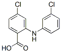 4-Chloro-2-[(3-chlorophenyl)amino]benzoic acid Structure,17870-85-8Structure