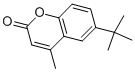 6-Tert-butyl-4-methylcoumarin Structure,17874-32-7Structure