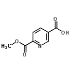 2-Methyl hydrogen pyridine-2,5-dicarboxylate Structure,17874-76-9Structure