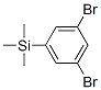 3,5-Dibromo-1-trimethylsilylbenzene Structure,17878-23-8Structure